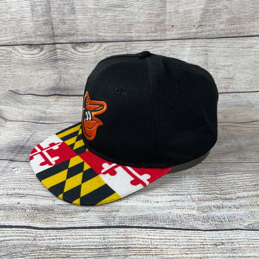 MLB Baltimore Orioles -Black and Multicolor Baseball Cap NWOT